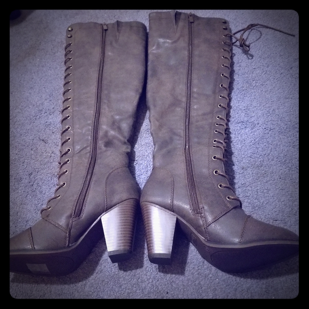 Thigh high boots
